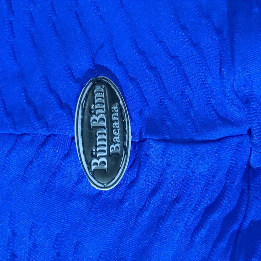 Bum Bum Bacana,legging size S/M,90%polyester,10% elastano.color blue - Picture 4 of 4